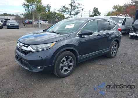 2018 Honda Cr-V Ex из США, поврежденный, VIN 7FARW2H52JE045742